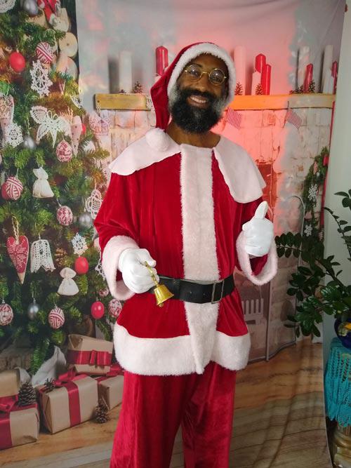 Contratar Papai Noel Negro