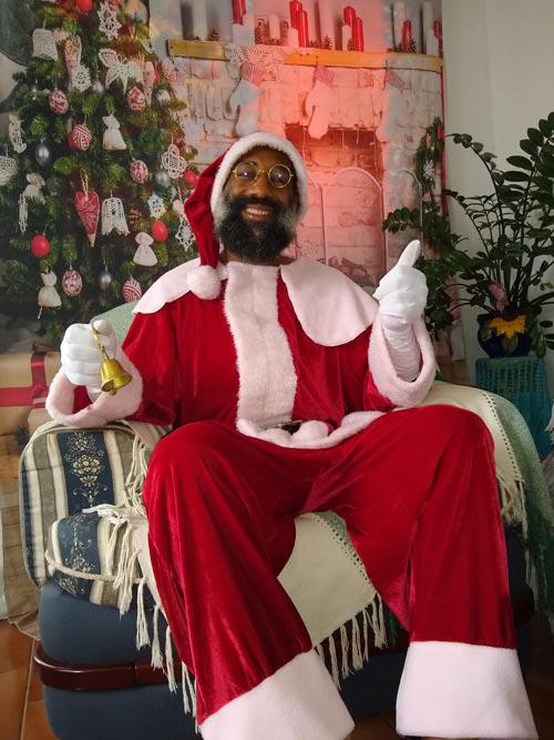 Contratar Papai Noel Negro